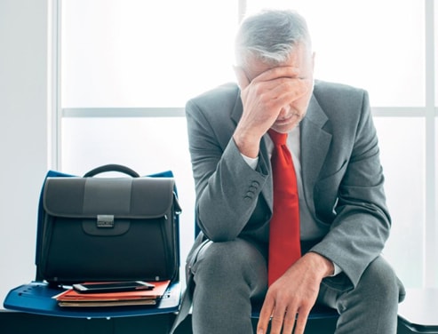 Business owner sad cover