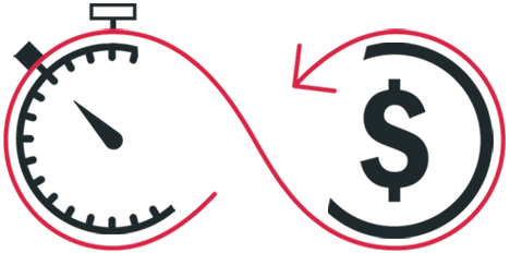 Time and Money Icons